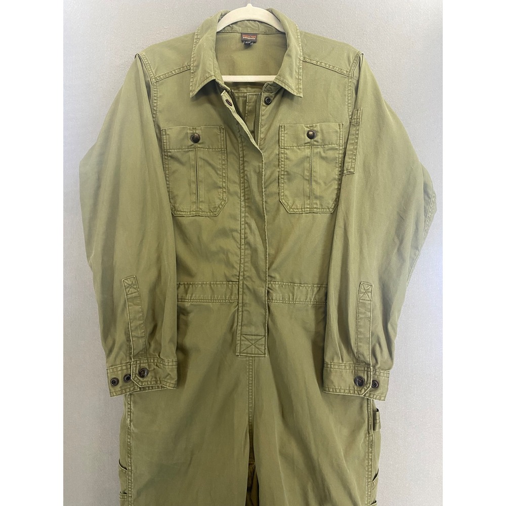 Patagonia Work Wear Womens Medium Cotton/Hemp Canvas Utility Shop Coveralls